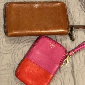 Fossil Wristlet Wallets